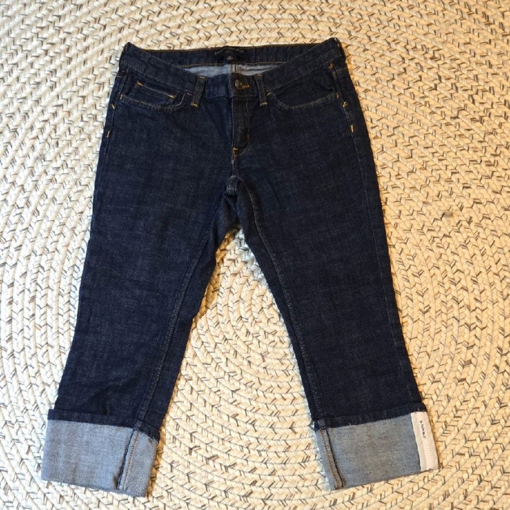 Banana Republic Dark Blue Crop Jeans